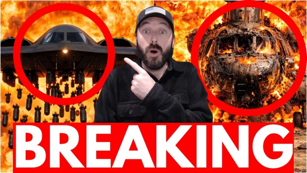 U.S. Bombers CRUSH Iran With Pilot Missing – Helicopter BLOWN UP