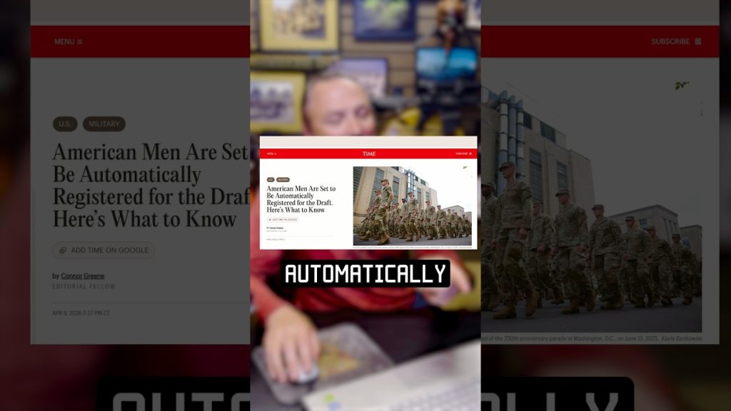 American Men Are Set to Be Automatically Registered for the Draft? #draft #times #military #news