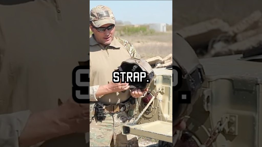 How Green Berets set up their helmet #greenberet #military #specialforces #gear