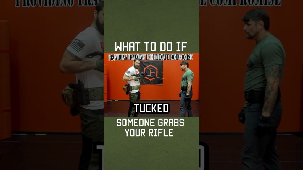 What To Do When Someone Grabs Your Rifle #selfdefense #military #specialforces