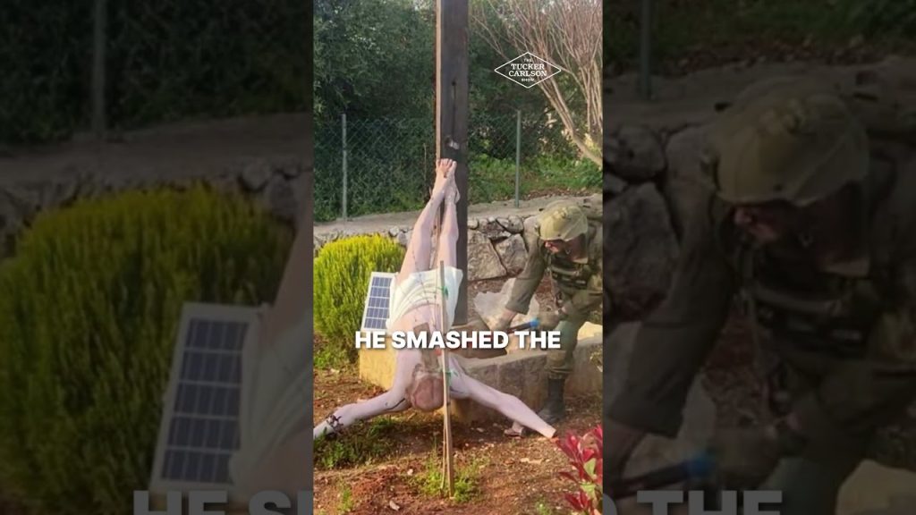 Tucker Reacts to Israel Smashing Jesus Statue