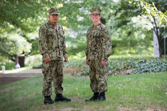 Navy rolls out updates for working uniform and service dress blues
