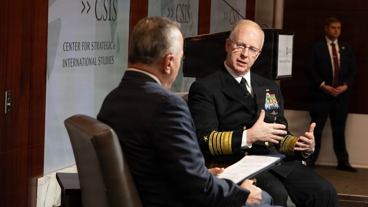 Minesweeping technology in the Middle East is ‘a very good package,’ Caudle says