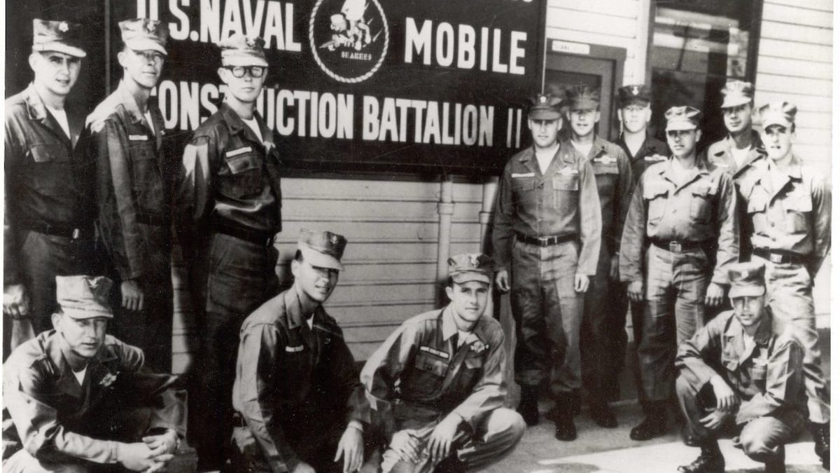 The only Navy Seabee awarded the nation’s highest award for valor