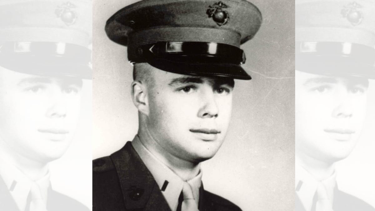Refusing evacuation, this Marine packed dirt into his wound and continued to fight
