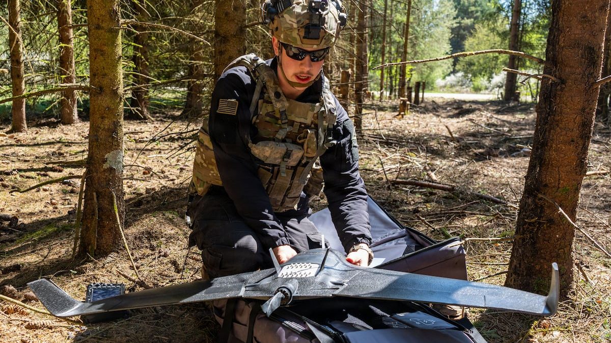 As US eyes smaller military footprint in Europe, new unit trains for drone warfare