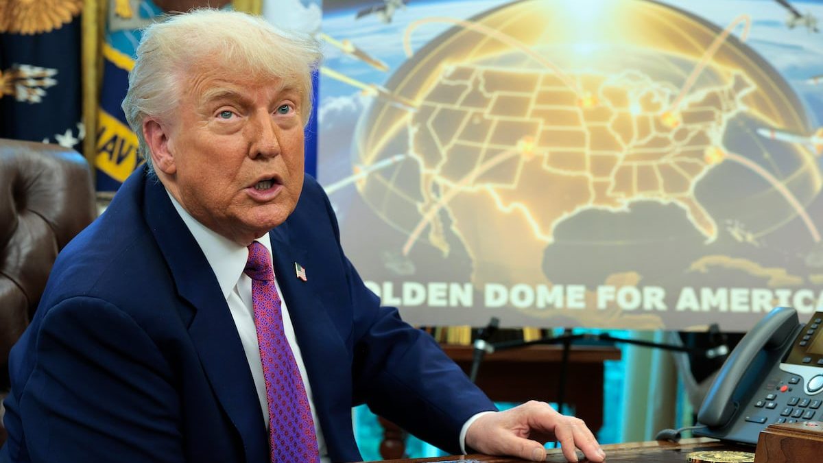 Trump’s Golden Dome missile shield estimated to cost $1.2 trillion