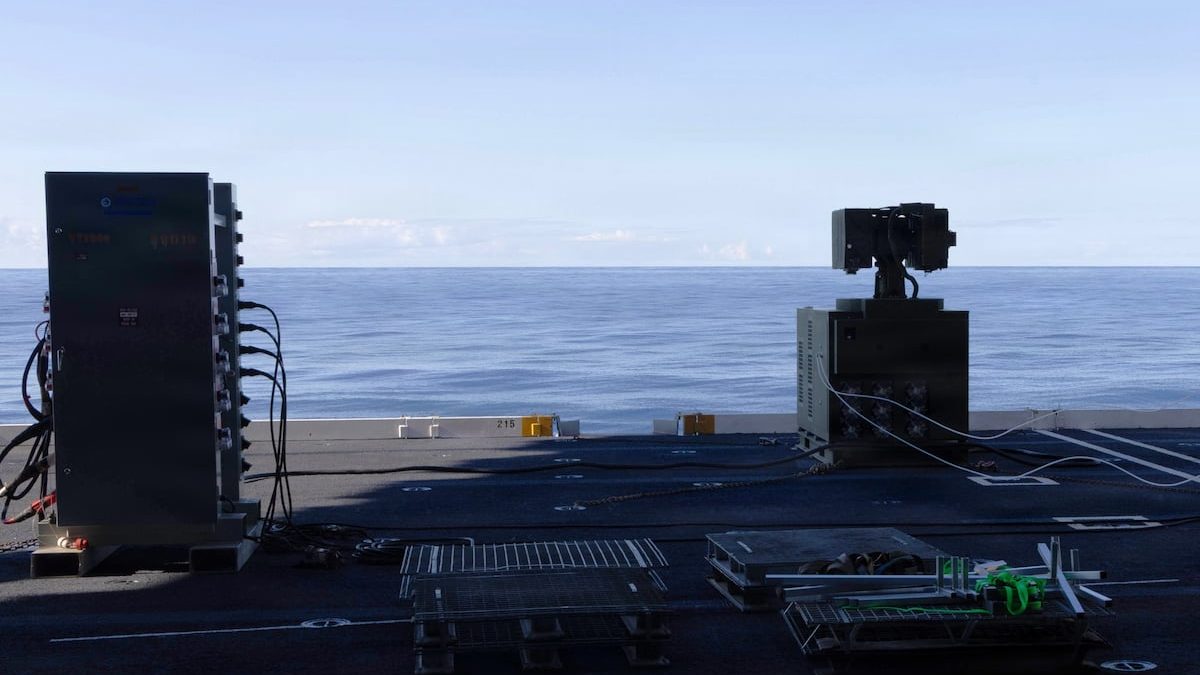 The US Navy is full speed ahead on building a laser fleet