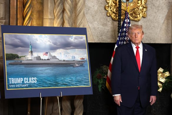 Trump-class battleships should not be built until weapons technology is ready, lawmakers say