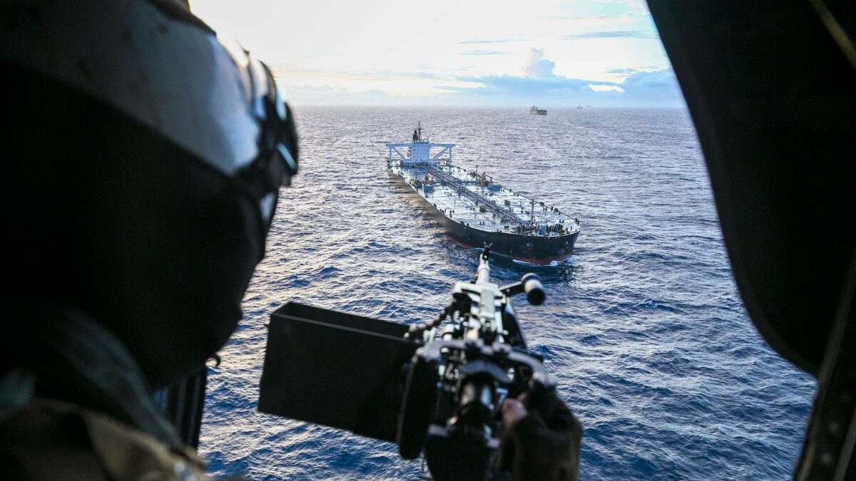 US forces board sanctioned tanker in Indian Ocean, Pentagon says