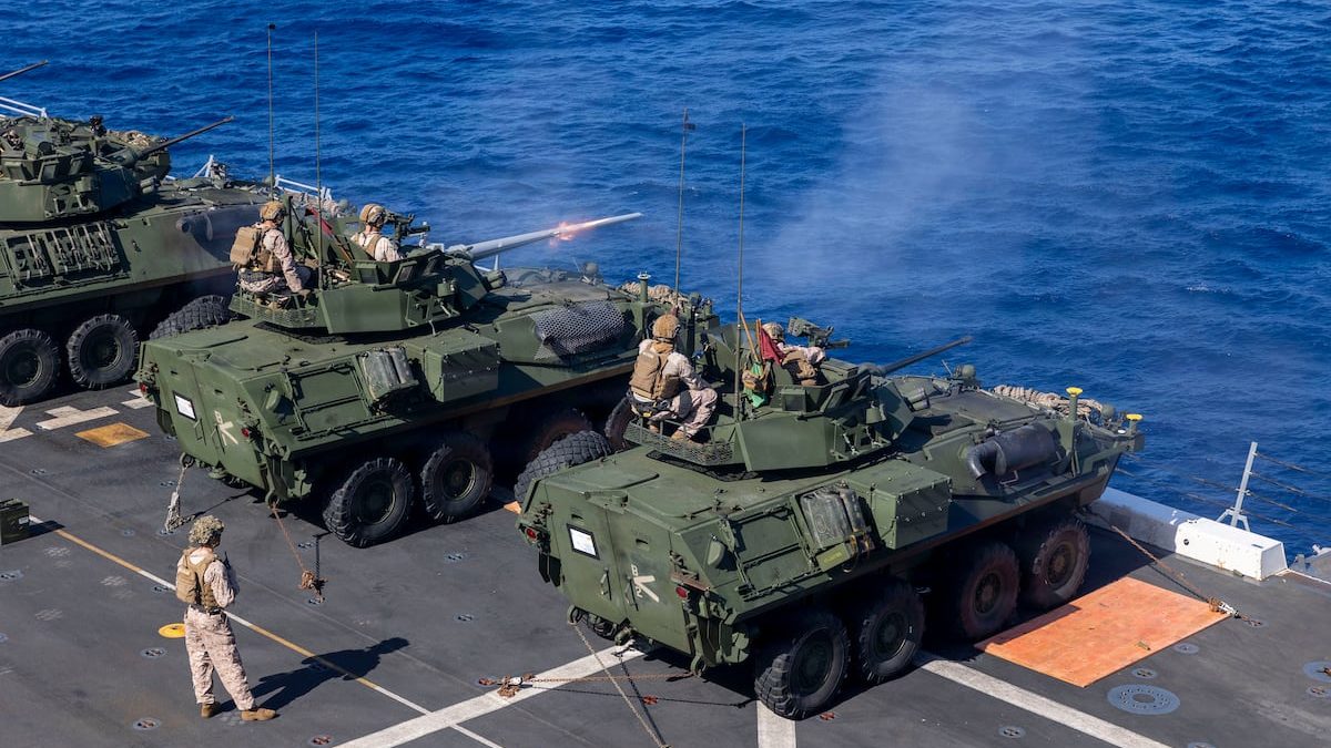 Marine Corps looks to equip armored vehicles with 360-degree cameras