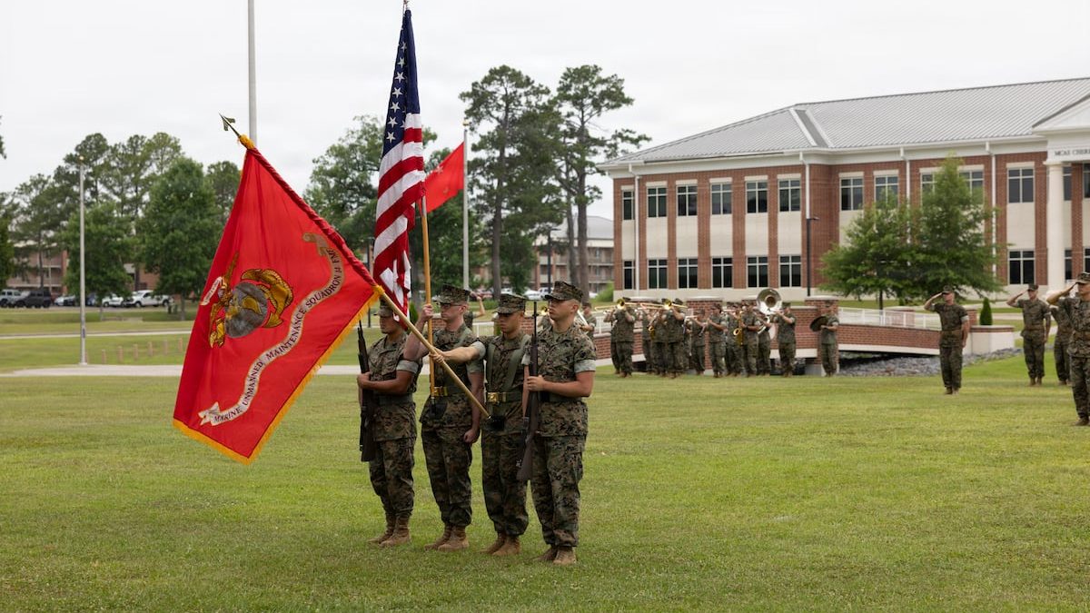 ‘MUMS’ the word: Corps stands up first ever Marine unmanned maintenance squadron