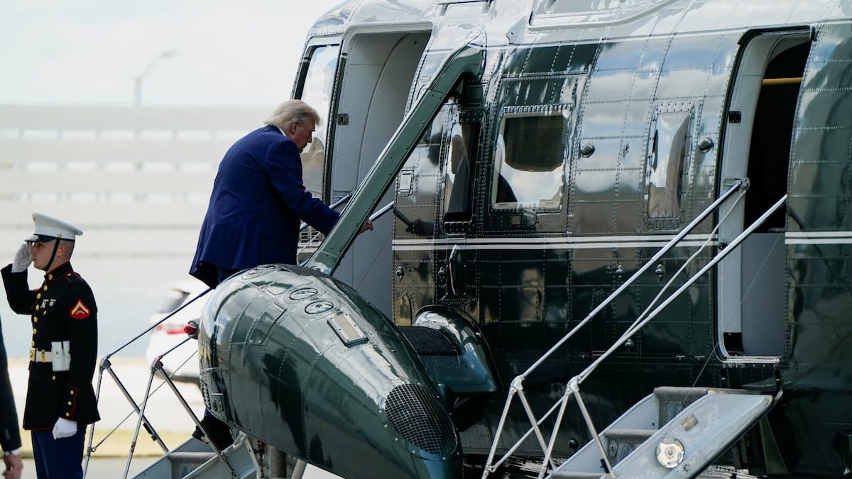 Trump heads to Camp David as questions swirl over Iran deal