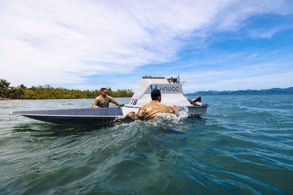 US Army tests autonomous boats during Philippine exercise