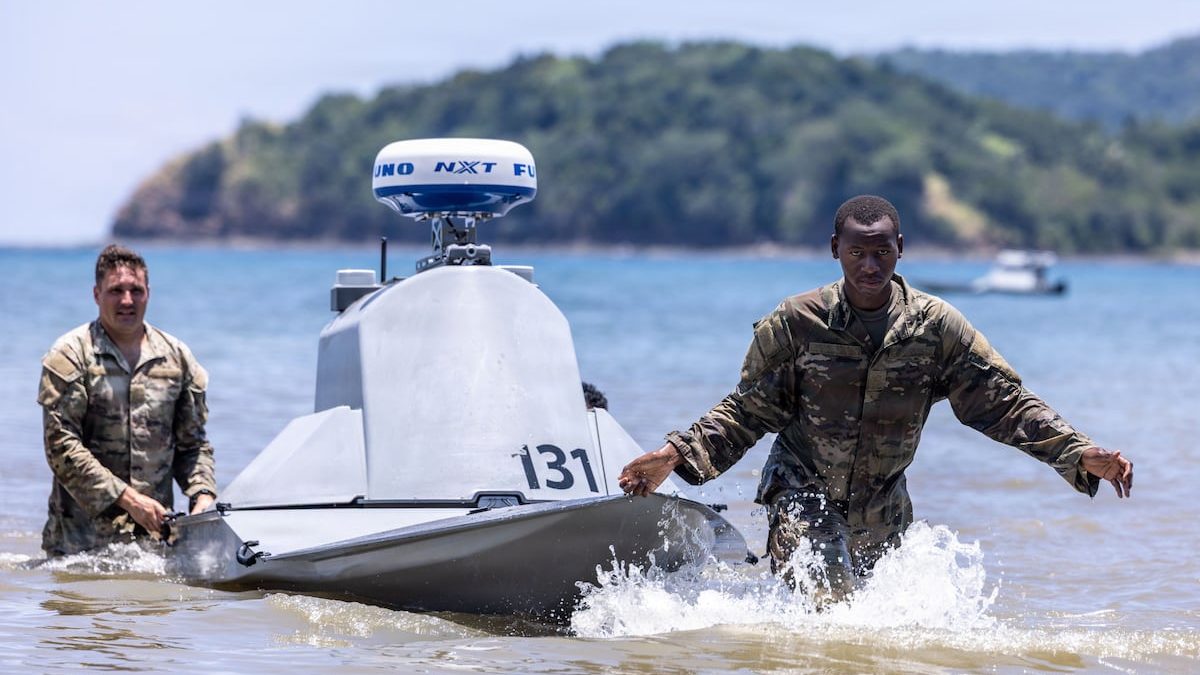 Army wants up to 100 drone boats to fill watercraft gap in Pacific