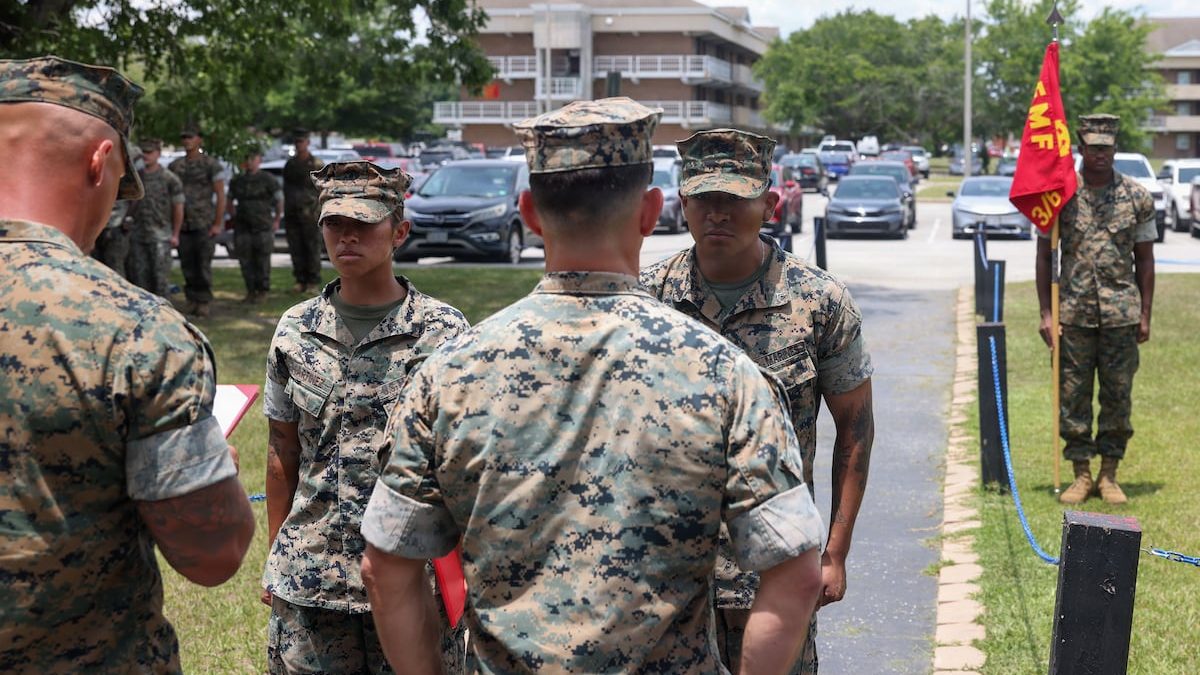 Marines recognized for response during North Carolina nightclub shooting
