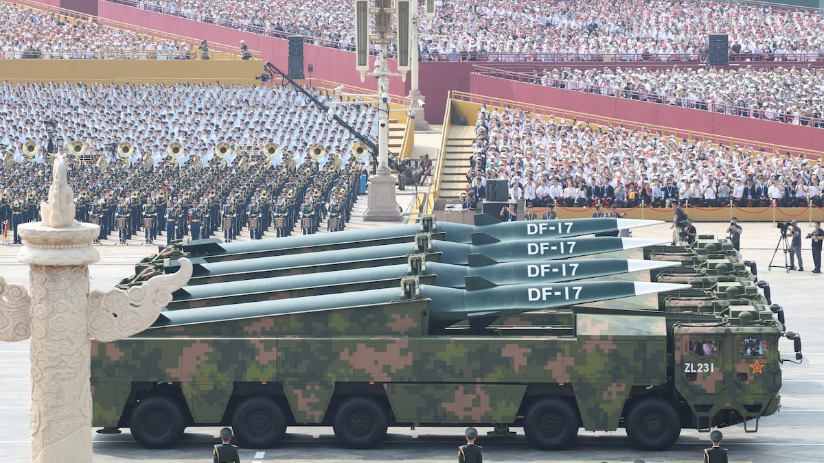 China shows snazzy clip of DF-17 missile on state TV in show of force
