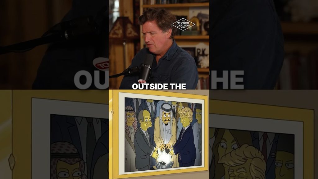 Tucker Reacts to Ominous Simpsons Prediction