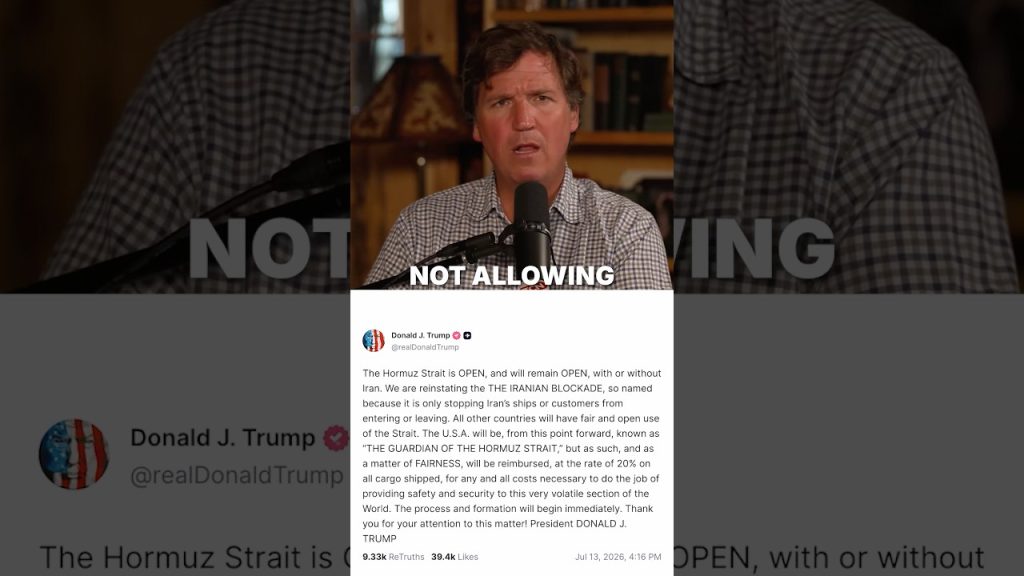 Tucker: “This Is Just Too Crazy to Continue”