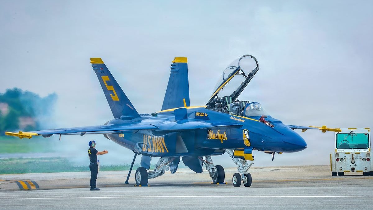 Blue Angels won’t be punished after low beach flyover, acting SECNAV says