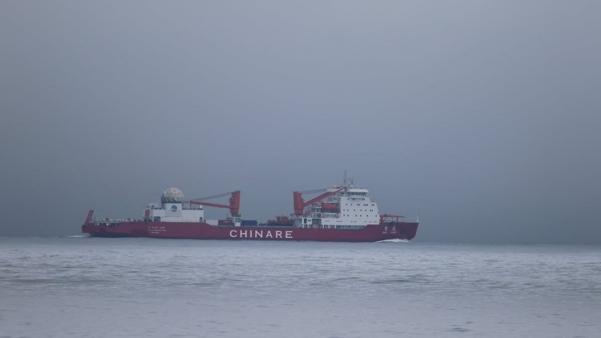 Coast Guard monitors Chinese research vessel as it cuts through sovereign-US waters to the Arctic