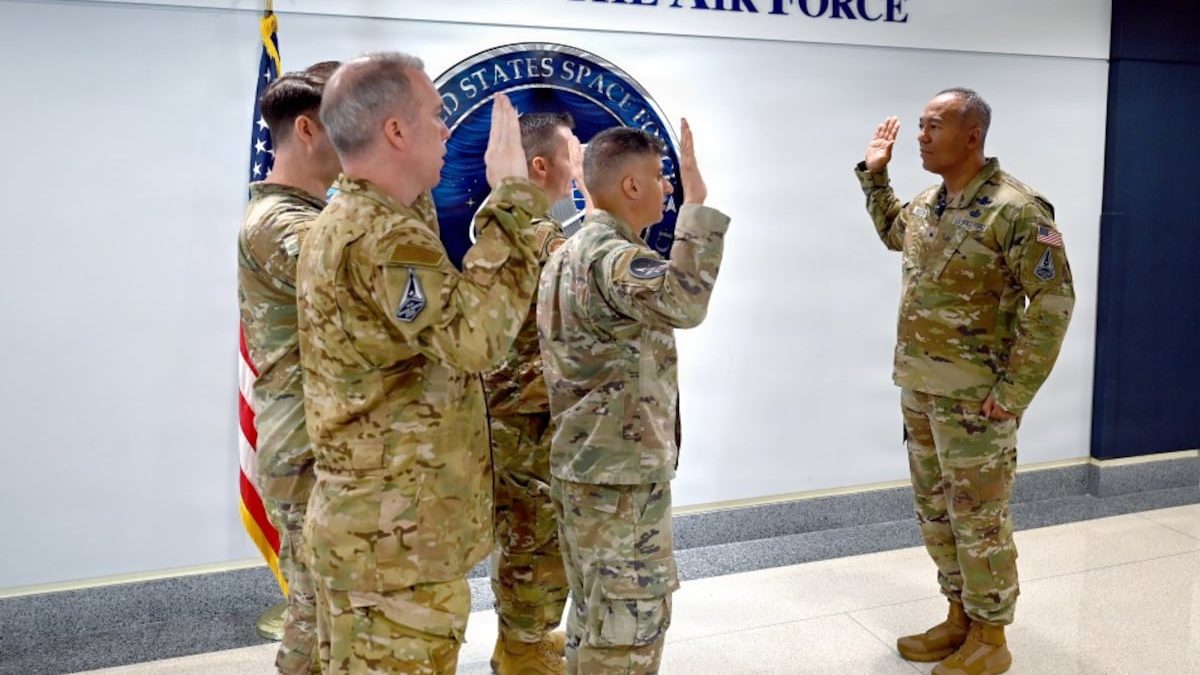Space Force swears in first batch of part-time workers