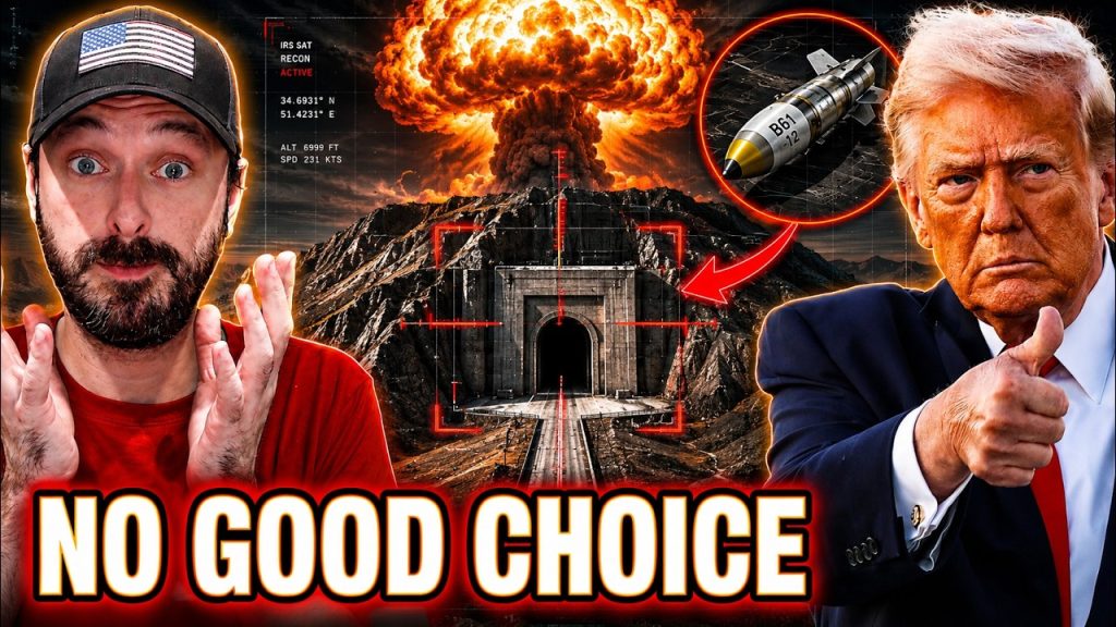 Will Trump Nuke Iran’s Indestructible Secret Pickaxe Mountain?