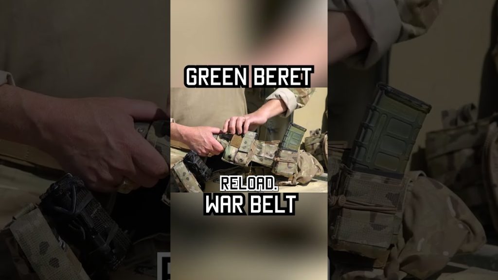 How Green Berets set up their warbelts! #specialforces #tips