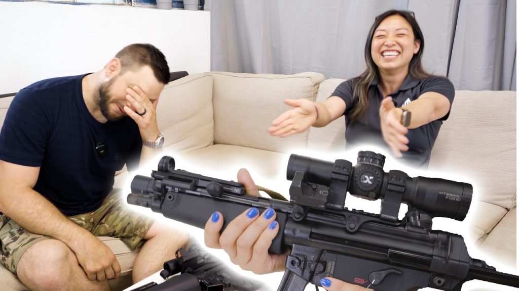 Why she chose an MP5 for her First Lynx Brutality