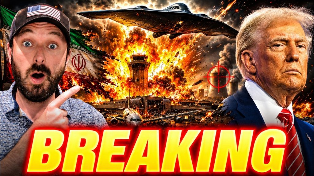 Iran Airport BOMBED – Trump DECLARES Power Plants Are Next