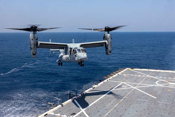 US Marine Corps welcomes delivery of final MV-22B Osprey