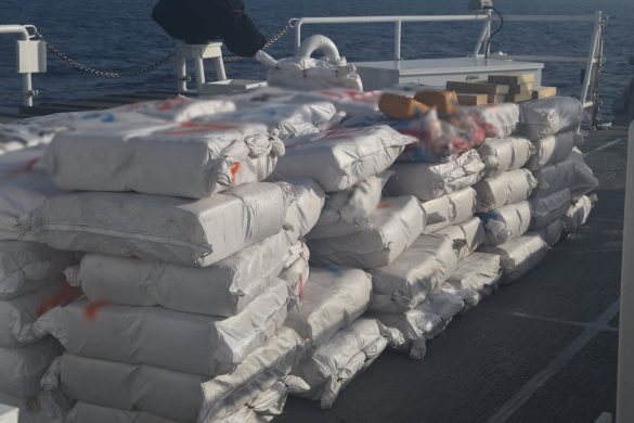 Coast Guard seizes 2,380 pounds of marijuana near Bahamas