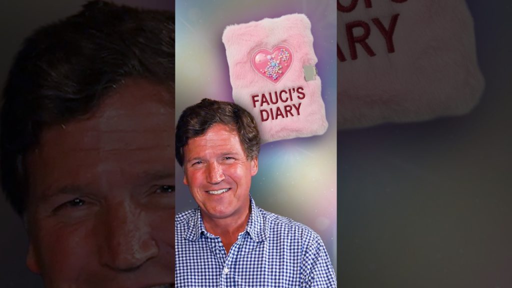 Tucker Can’t Stop Laughing at Fauci’s Diary