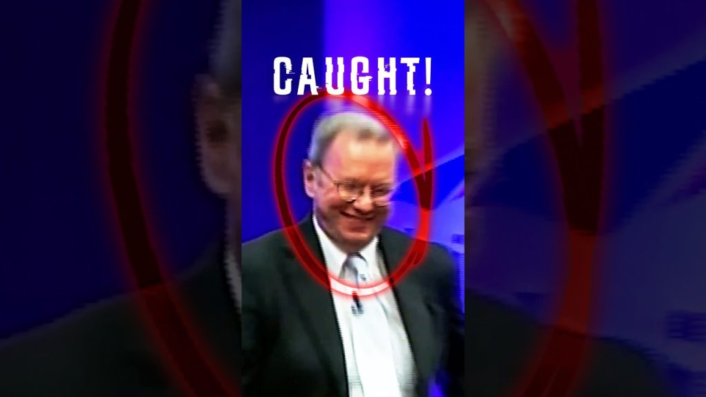 Google CEO Caught on Camera…