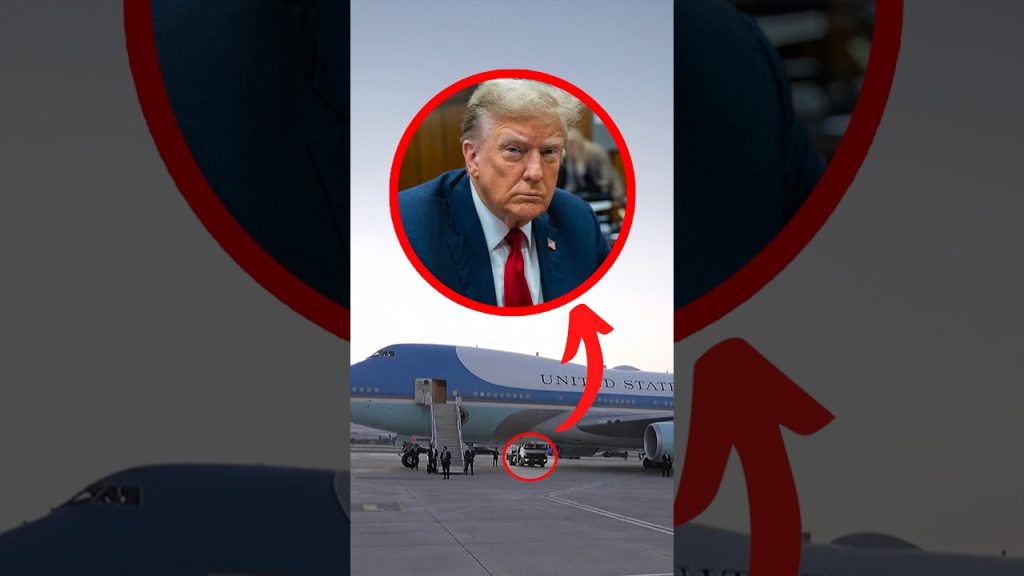 Trump Hiding in a Drink Cart?
