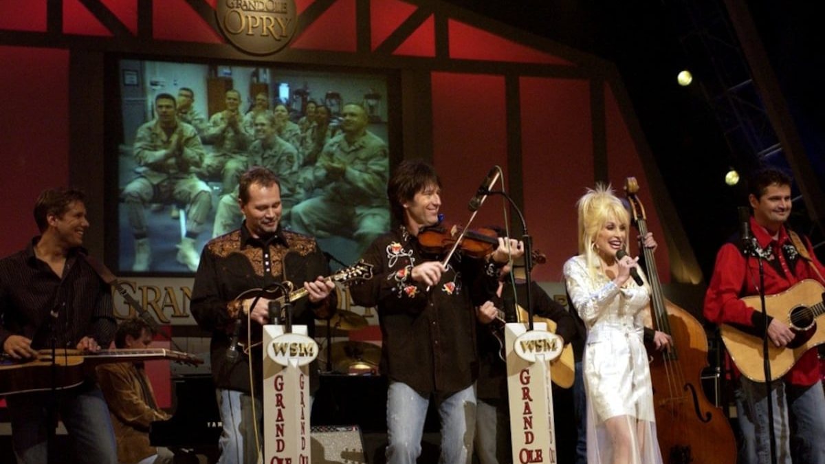 American flags lowered to half-staff at military installations in honor of Dolly Parton