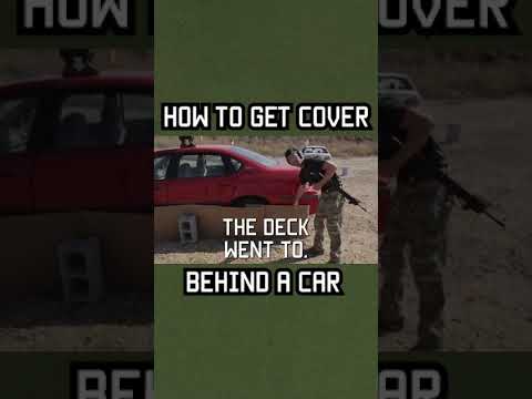 How To Take Cover Behind A Car #car # #militaryeverything  #airsoft  #tips