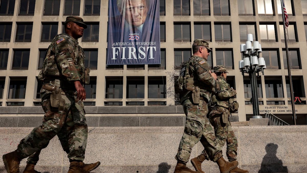 Thousands of soldiers now roam Washington’s streets. They seldom stop crime.