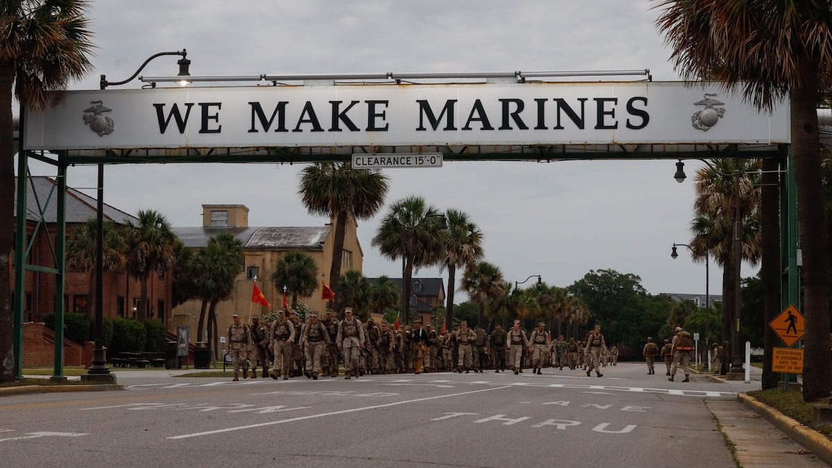 ‘Meatball’ no more: Marine recruit drops over 100 pounds for boot camp