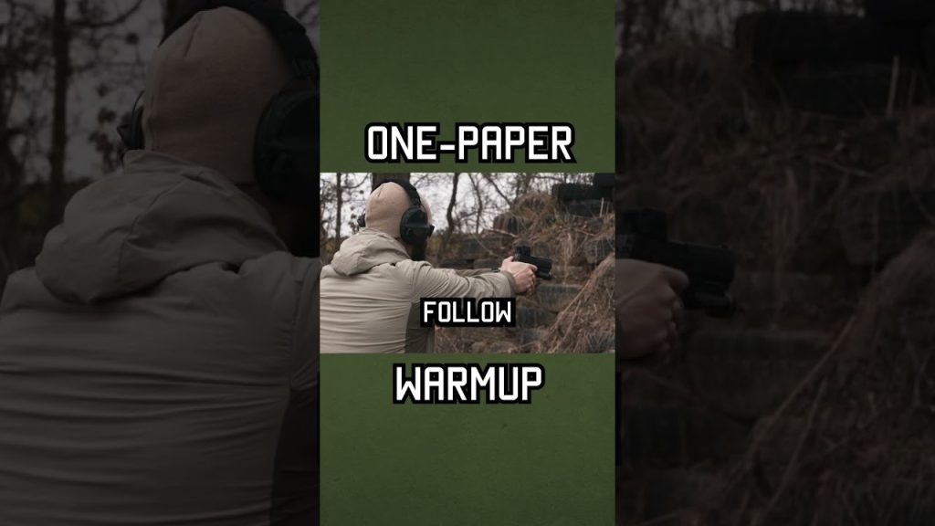 ONE PAPER WARMUP DRILL  #military #militaryeverything #tips #specialforces #army