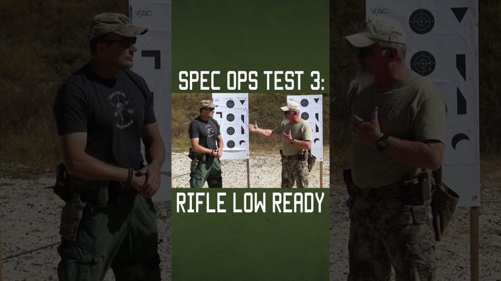 RIFLE LOW READY DRILL #military  #militaryeverything  #army  #training  #tips