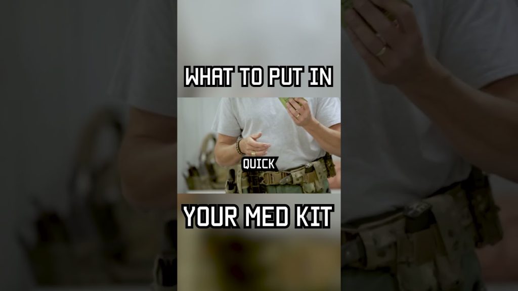 How a Special Forces Medic sets up his MED KIT #firstaid #survival  #military #militaryeverything