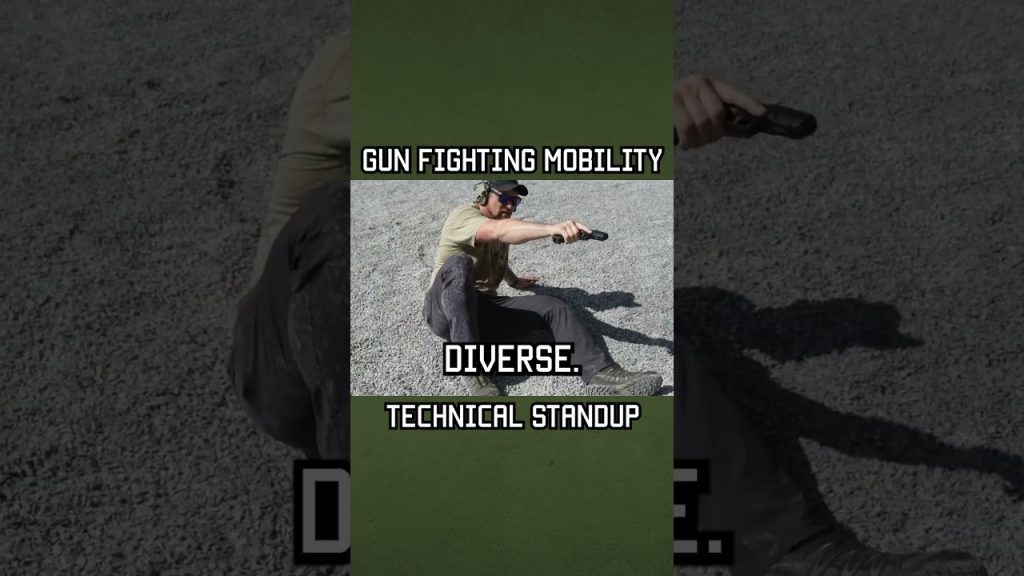 GUN FIGHTING MOBILITY: Technical Stand-Up  #military #militaryeverything #army #tips #training
