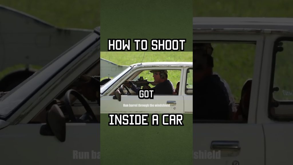 How To Shoot From Inside A Car #car #tips #military #selfdefense #lawenforcement