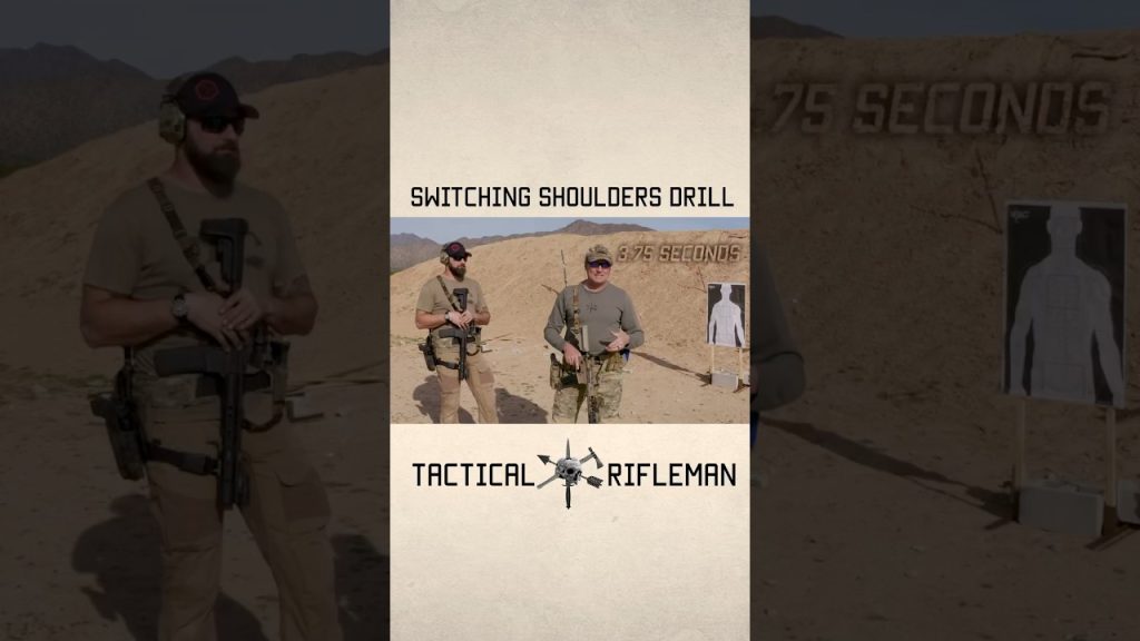 Switching Shoulders Drill #military #militaryeverything #tips