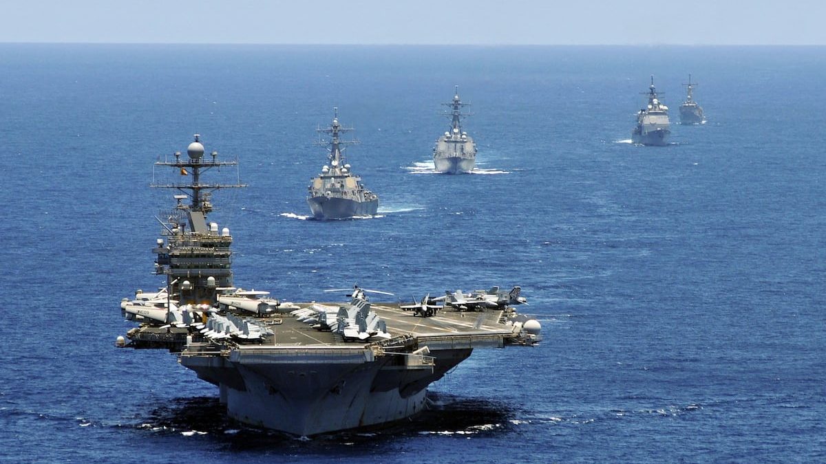 USS Abraham Lincoln arrives in Guam as deployment enters 10th month