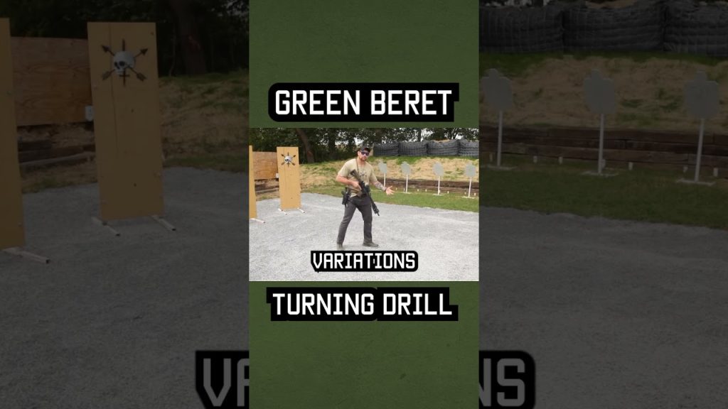 GREEN BERET TURNING DRILL  #military #militaryeverything #specialforces  #airsoftcqb  #tips