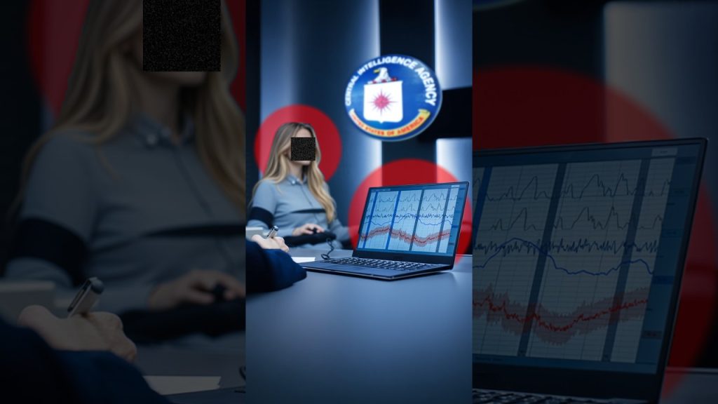She failed the polygraph test…