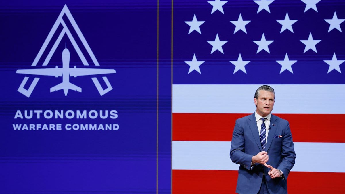 Hegseth announces new four-star command for autonomous warfare