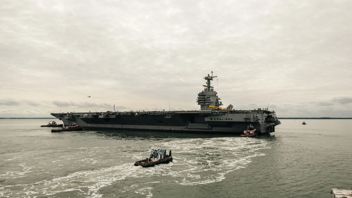 US Navy signs off on ‘preliminary acceptance’ of aircraft carrier USS John F. Kennedy